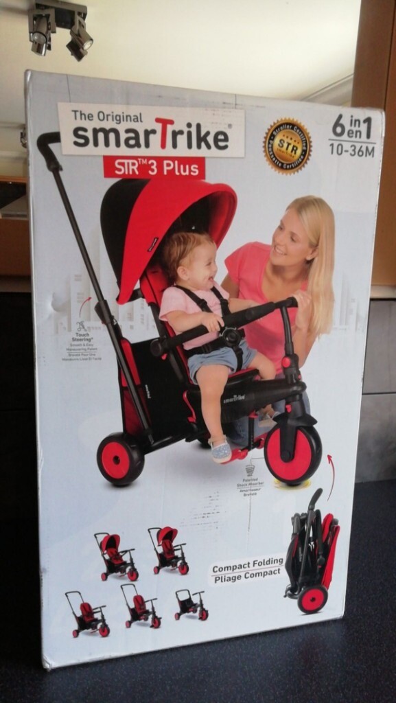 smartrike str 3 plus 6 in 1 folding trike